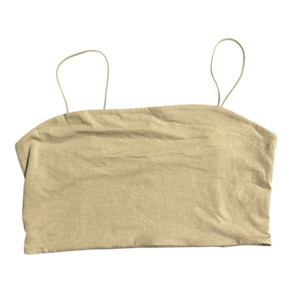 Banana Republic‎ Factory Women’s Tan Bandeau      Sz M - Picture 1 of 7
